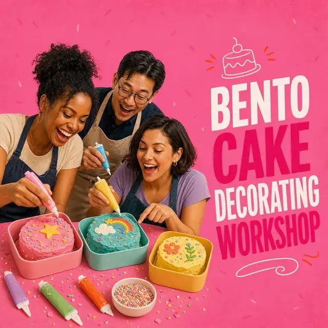 Bento Cake Decorating Workshop