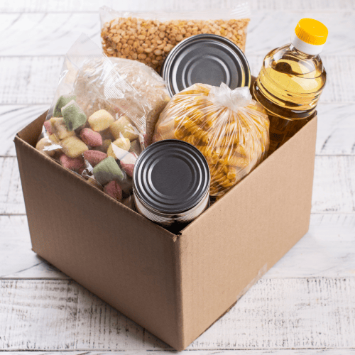 Food Supply Kit Assembly for Charity image