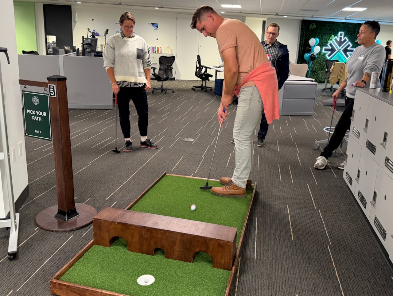 Mobile Mini Golf at Your Office/Offsite photo 7