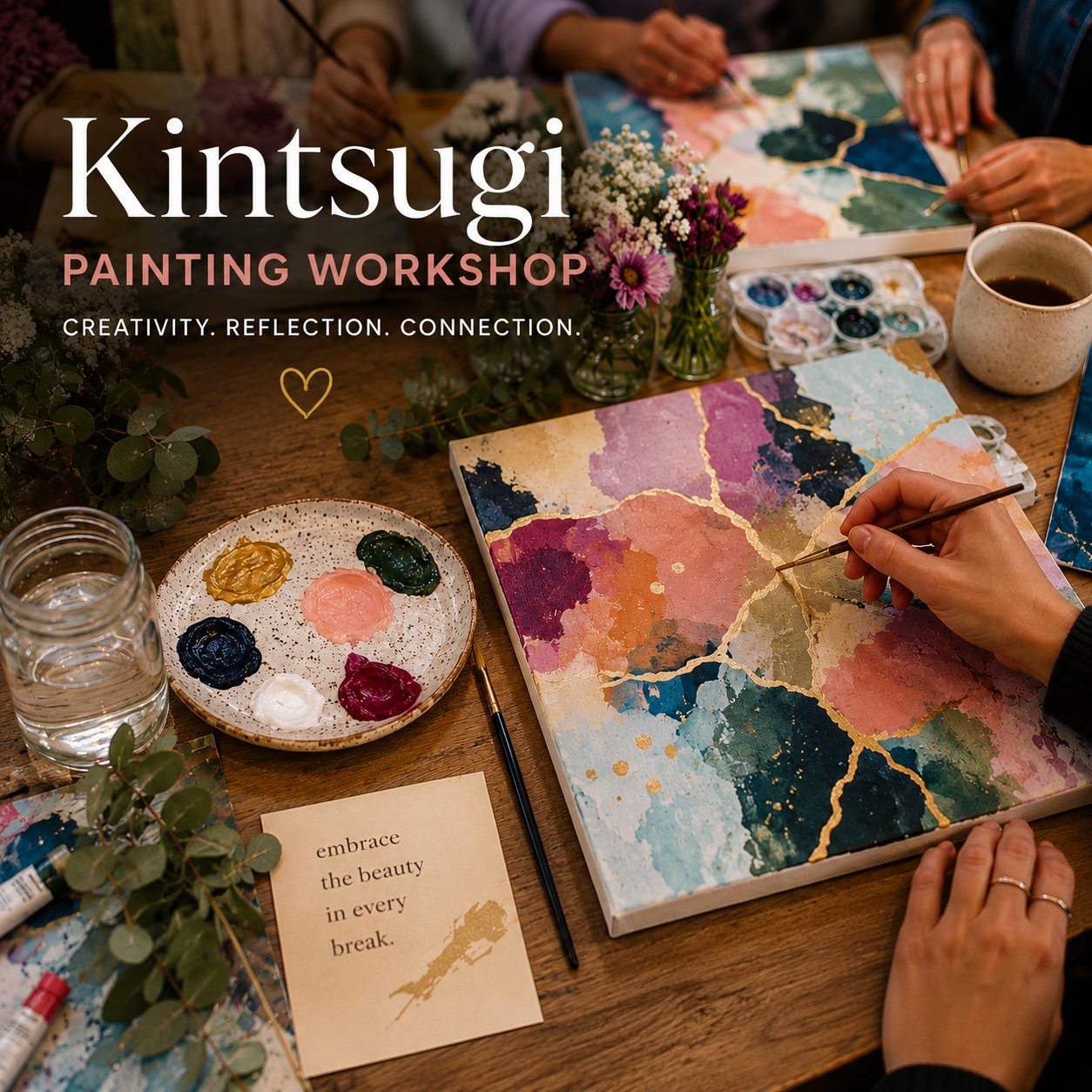 Kintsugi Art & Reflection Workshop