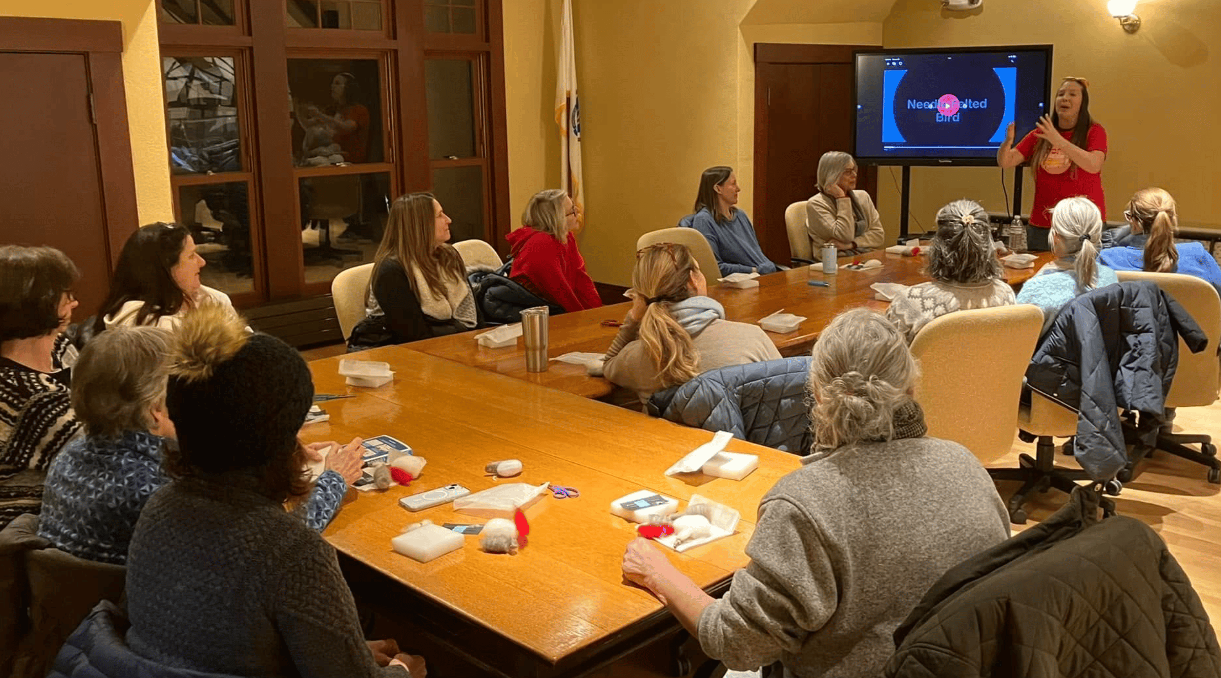 Needle Felting Art Workshop for Teams image
