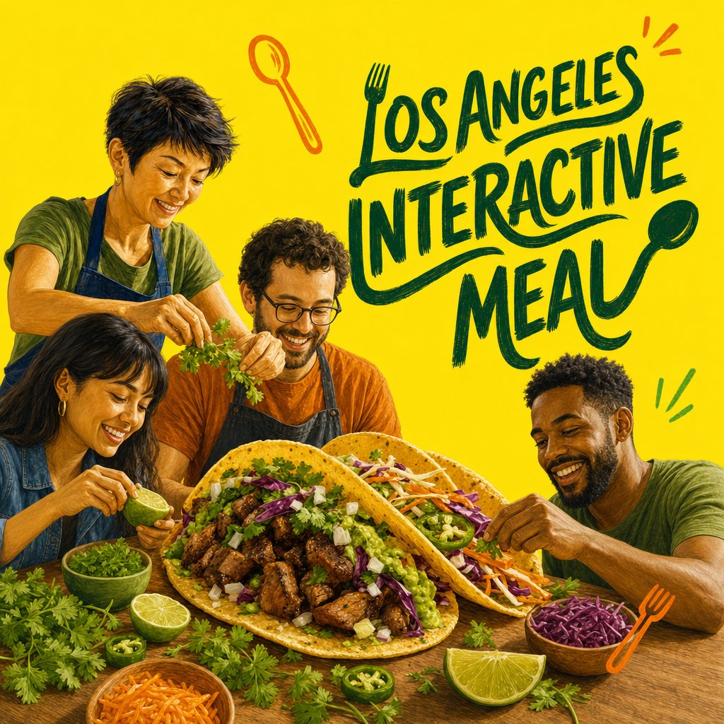 Los Angeles Interactive Meal - Food Based Experience