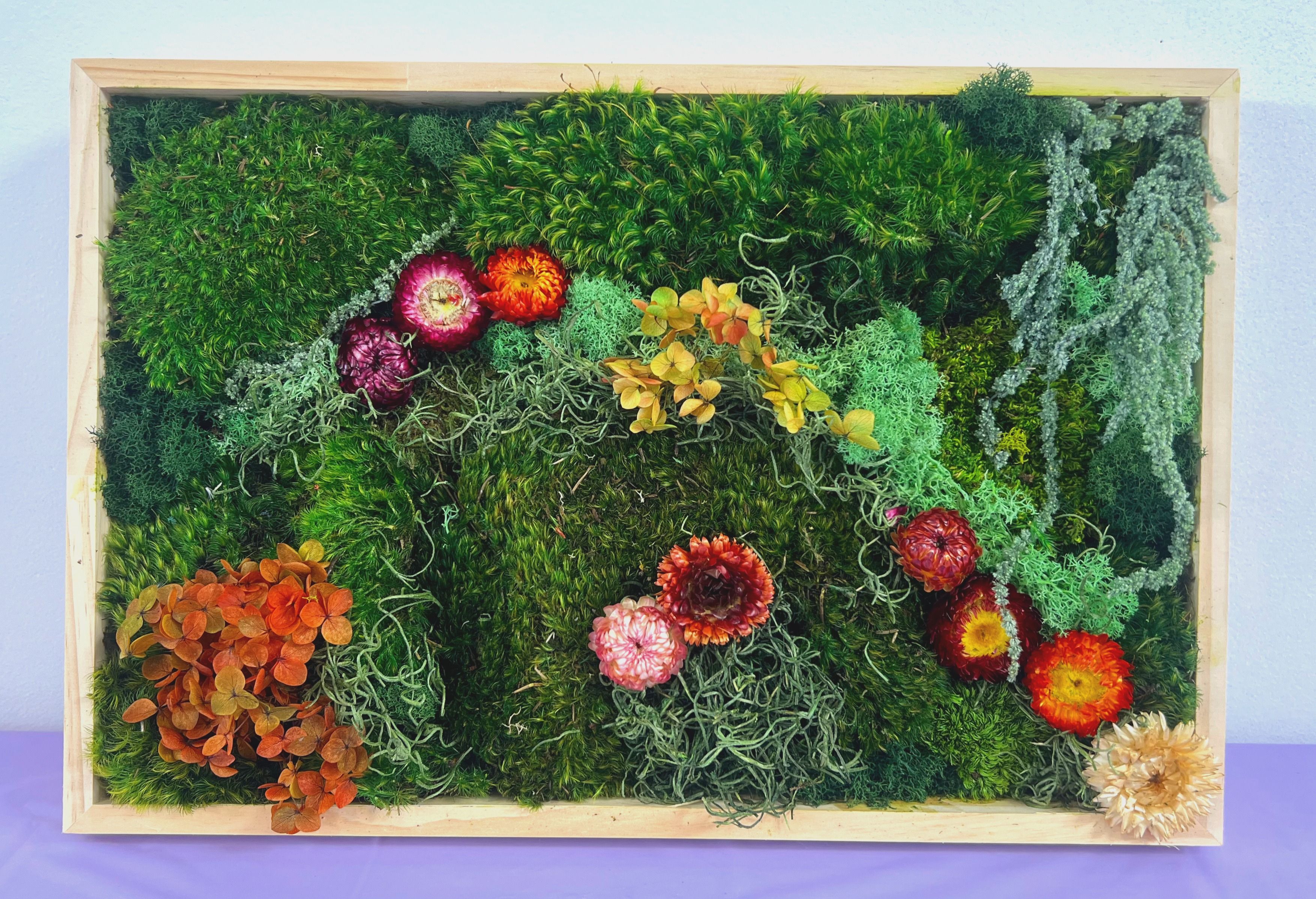 Creative Moss Wall Art Design Workshop San Francisco image