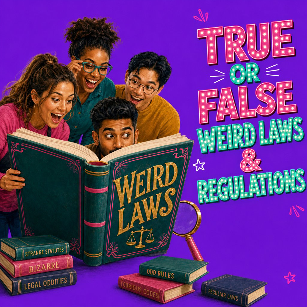 True or False: Weird Laws & Regulations