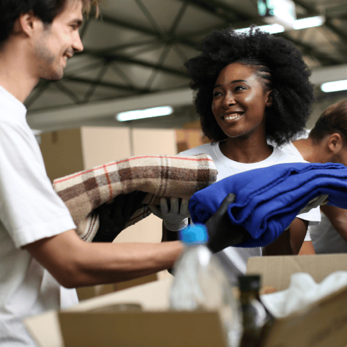 Food Supply Kit Assembly for Charity image
