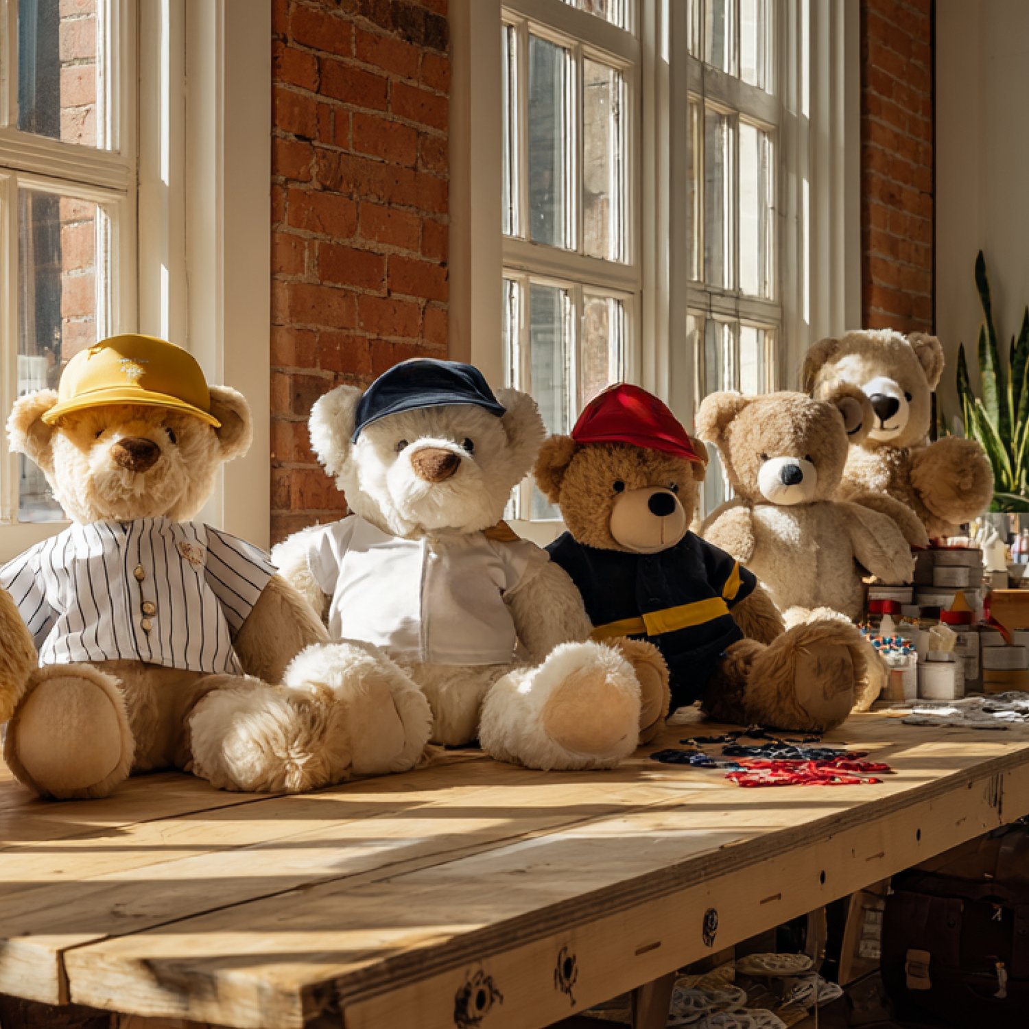 Toys For Tots: Donation Bear Making image