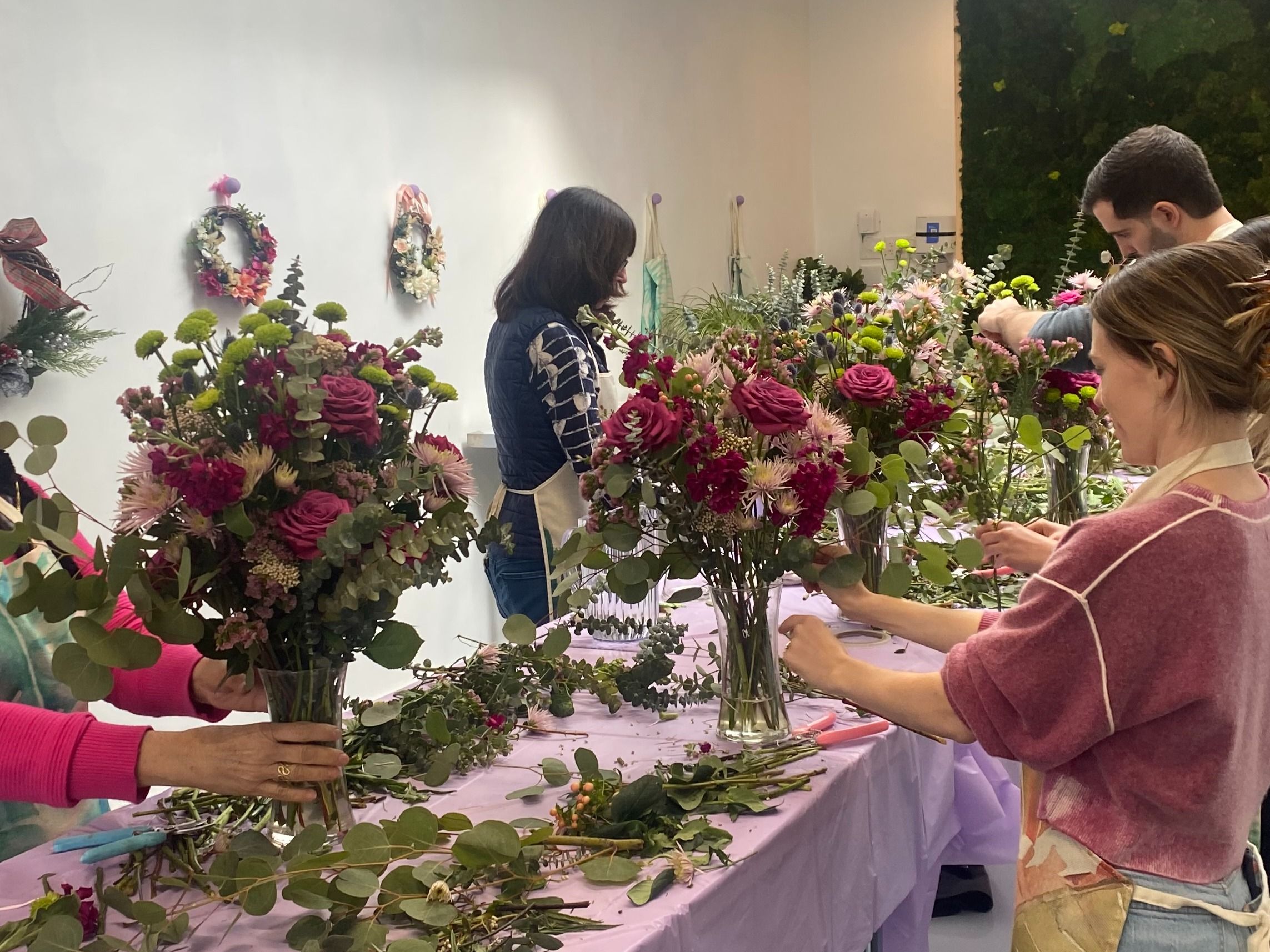 Flower Power Hour: Flower Arrangement Workshop San Francisco image