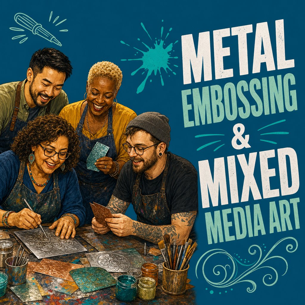 Metal Embossing & Mixed Media Art
