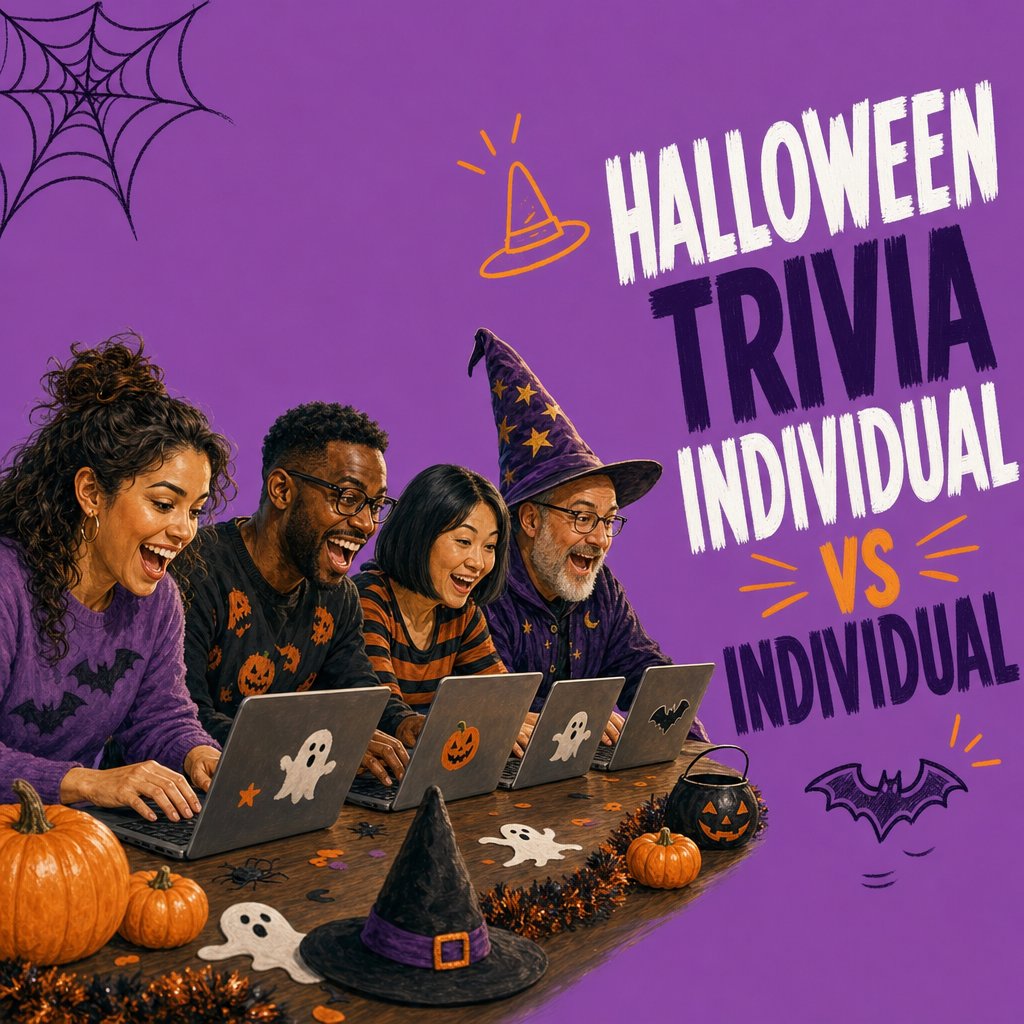 Halloween Trivia: Individual vs Individual (45 min)