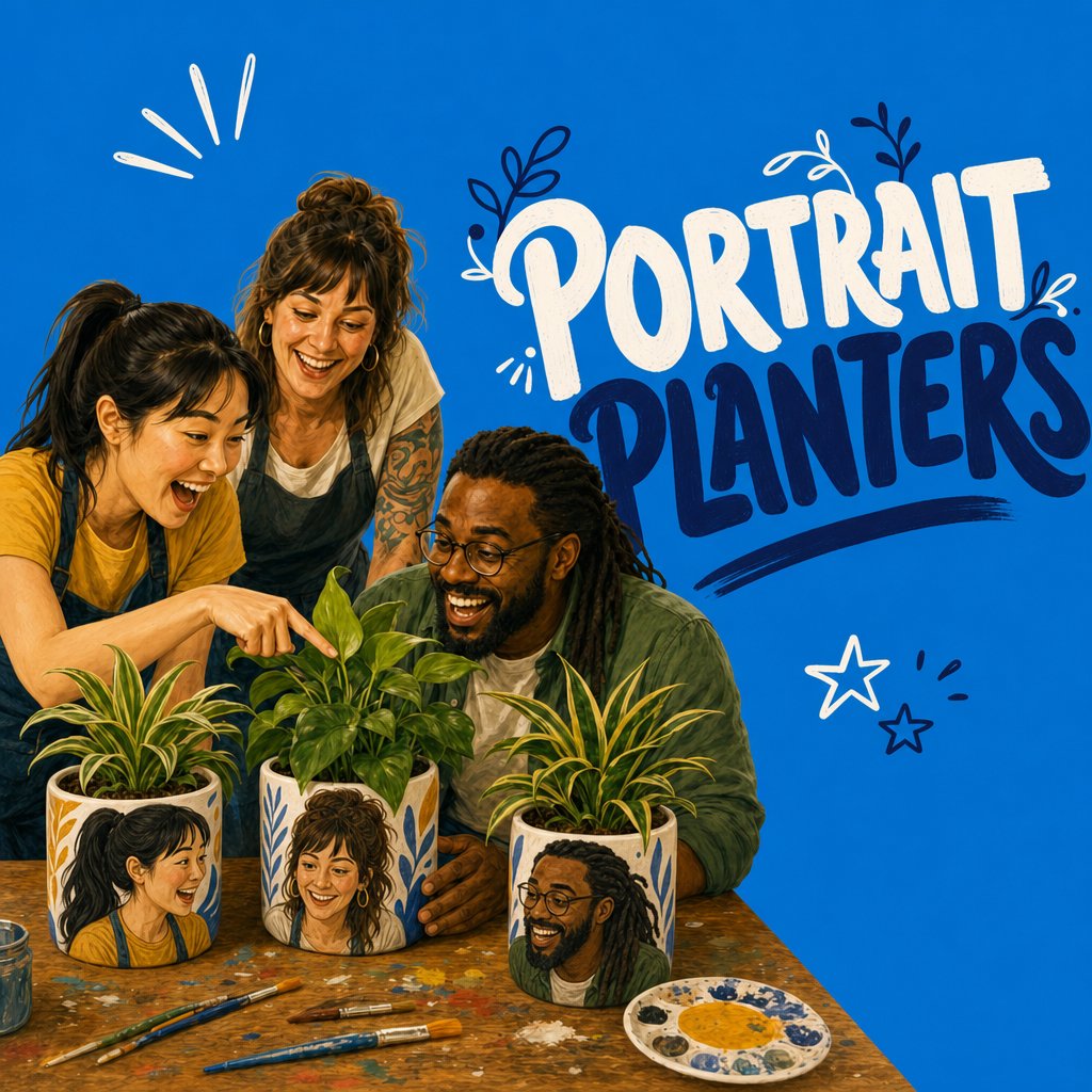 Portrait Planters: A Living Art Workshop