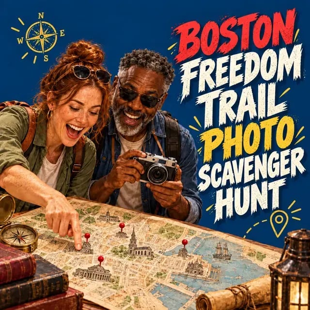Boston Freedom Trail Photo Scavenger Hunt