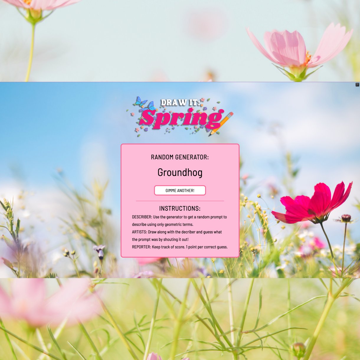 Draw It: Spring image