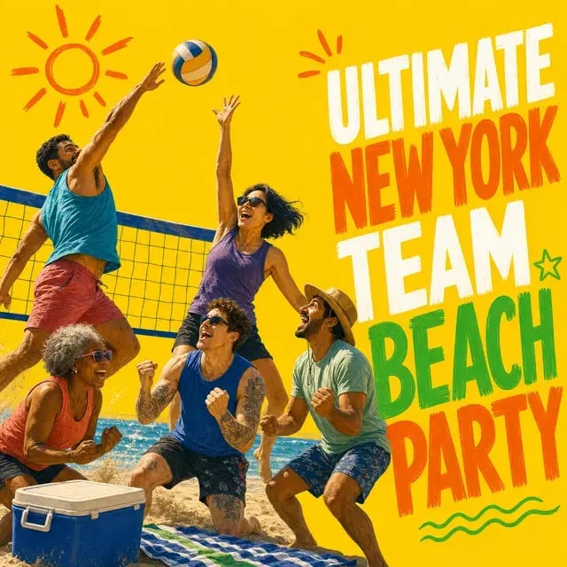 Ultimate New York Team Beach Party