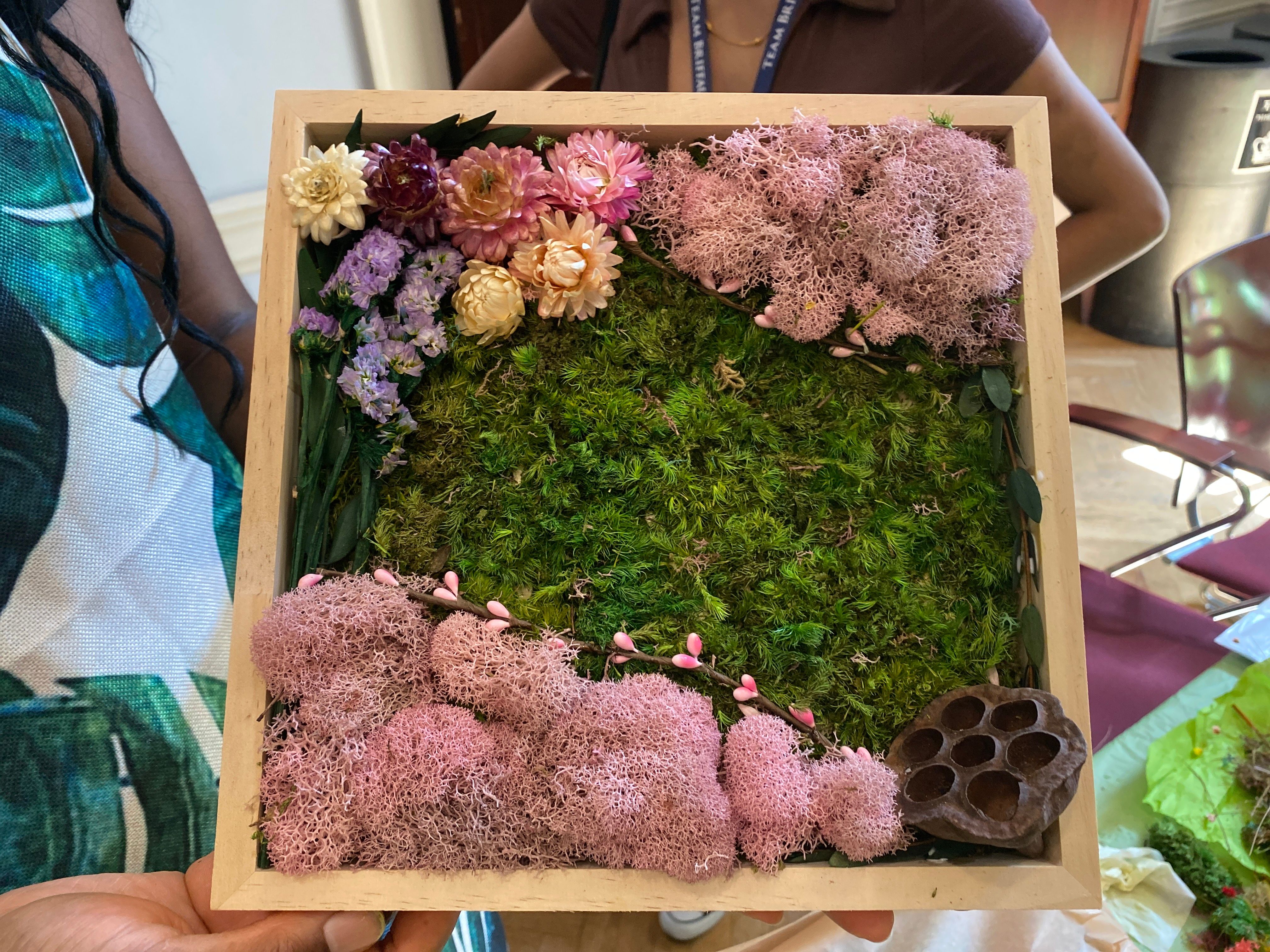 Creative Moss Wall Art Design Workshop San Francisco image
