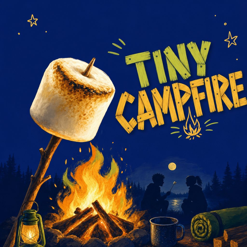 tiny campfire