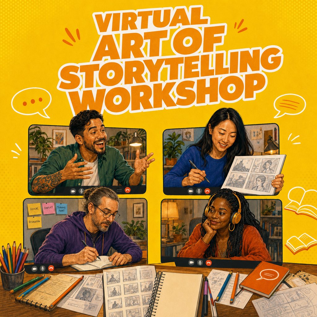 Virtual Art of Storytelling Workshop