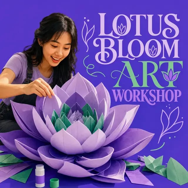 Lotus Bloom Art Workshop