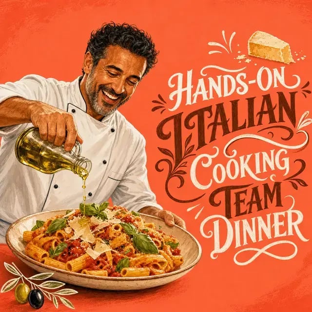 Hands-On Italian Cooking Team Dinner