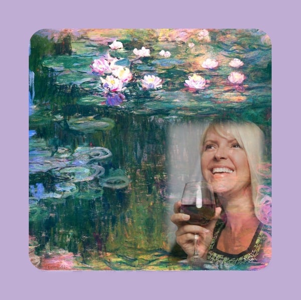 Monet & Merlot (with real shipped wine!)
