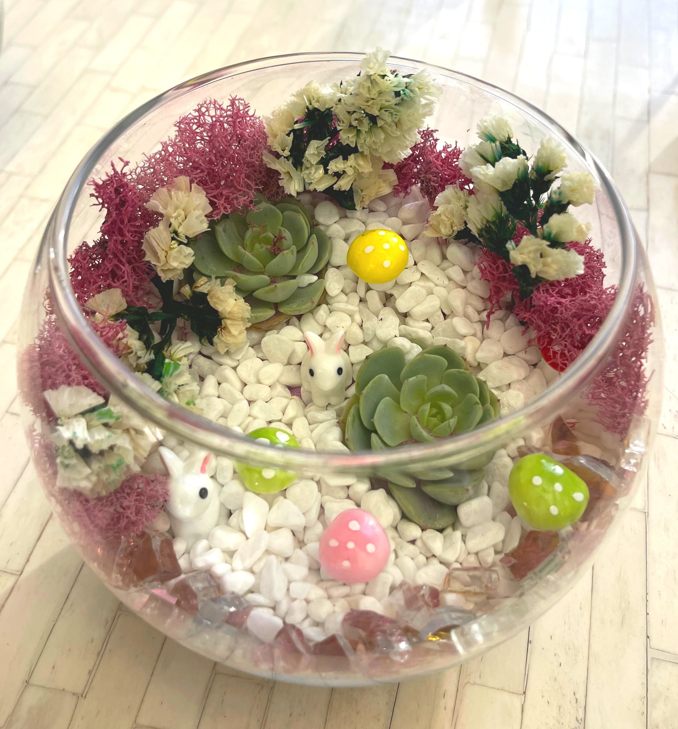 Succulent Terrarium Workshop NYC image