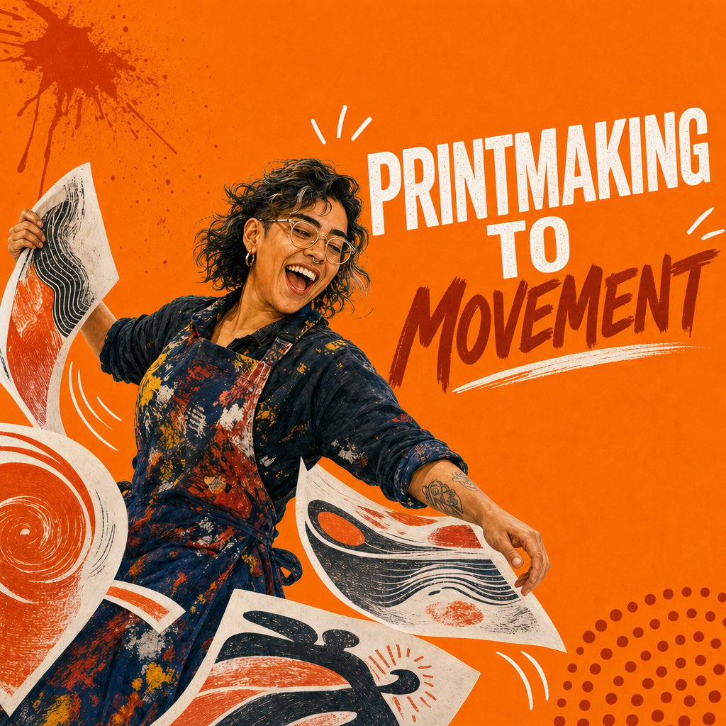 Printmaking to Movement