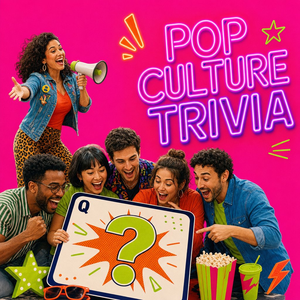 Pop Culture Trivia: Individual vs. Individual (45 min)