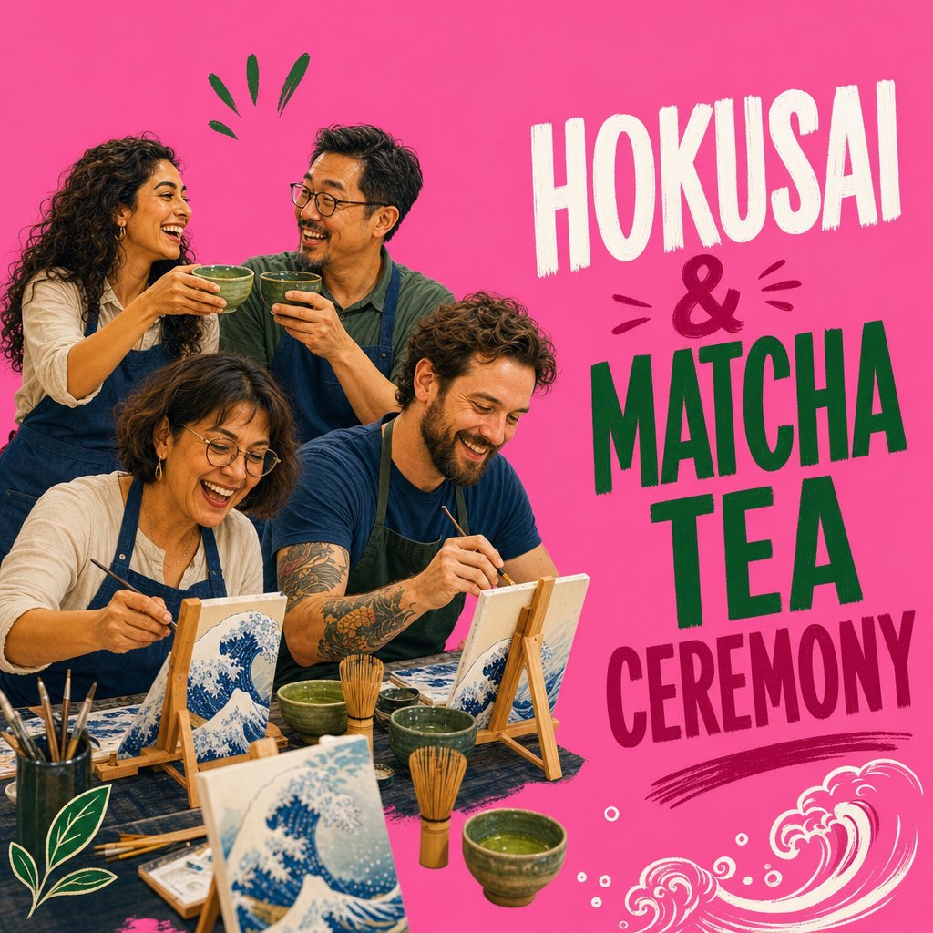 Hokusai & Matcha Tea Ceremony