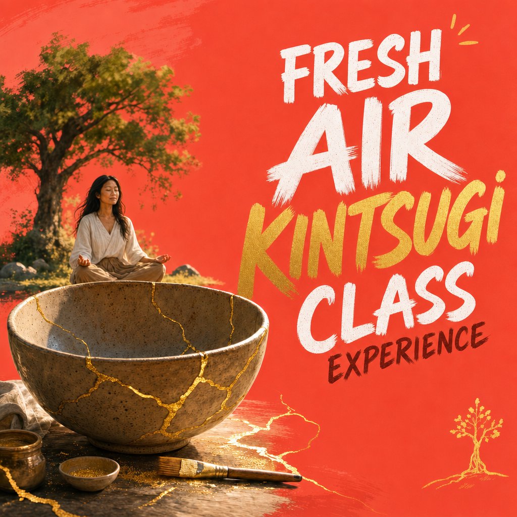 Fresh Air Kintsugi Class Experience
