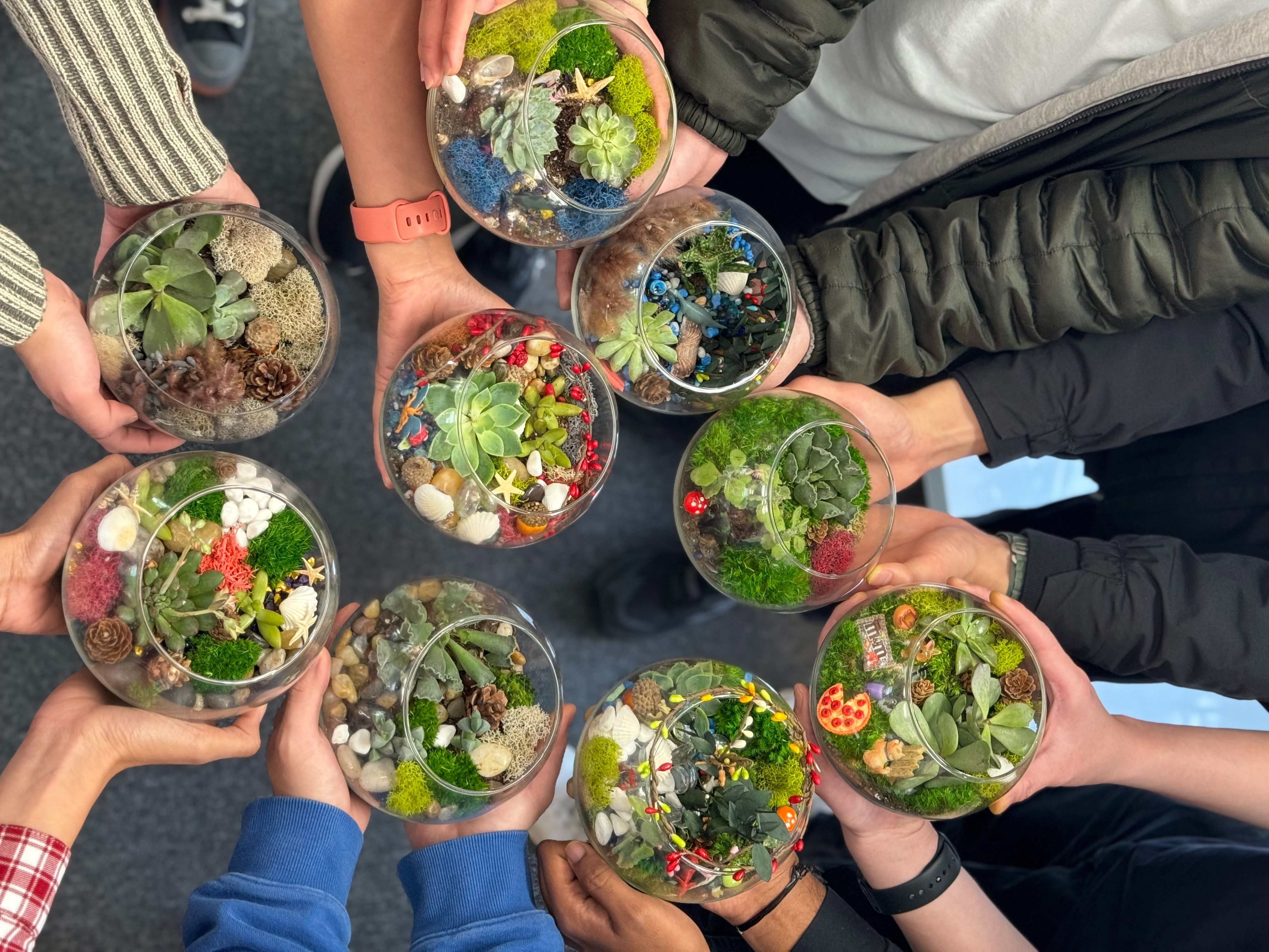 Succulent Terrarium Workshop NYC image #2