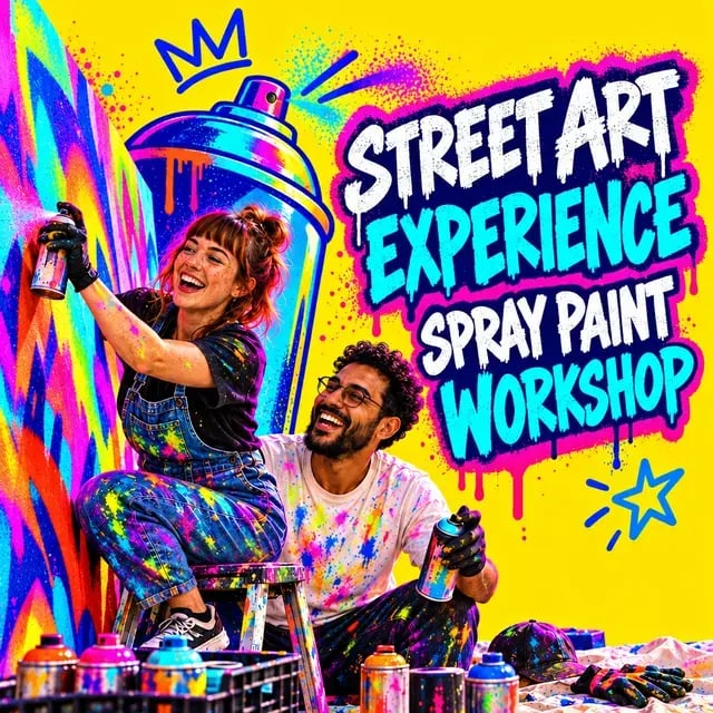 Street Art Experience - Spray Paint Workshop 