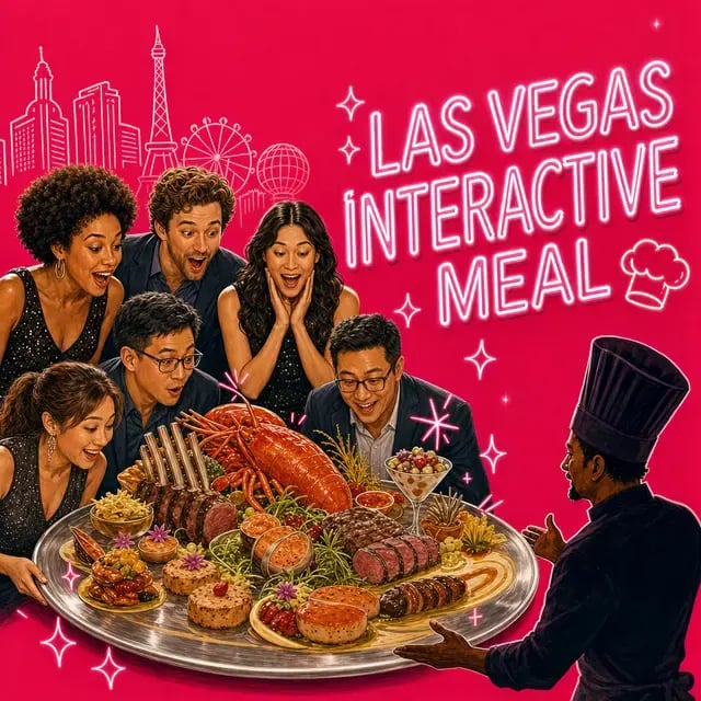 Las Vegas Interactive Meal - Food Based Experience