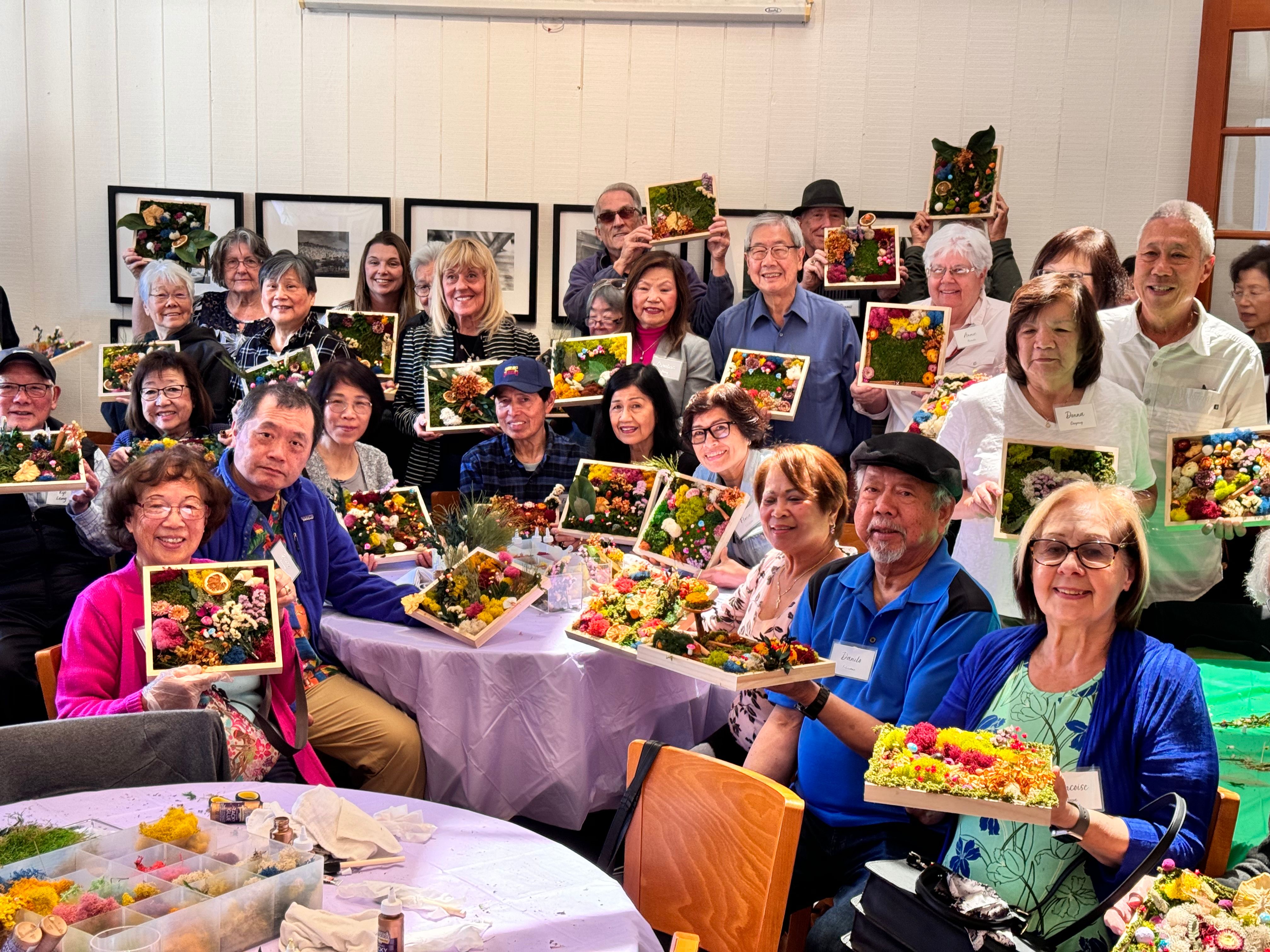 Creative Moss Wall Art Design Workshop NYC image
