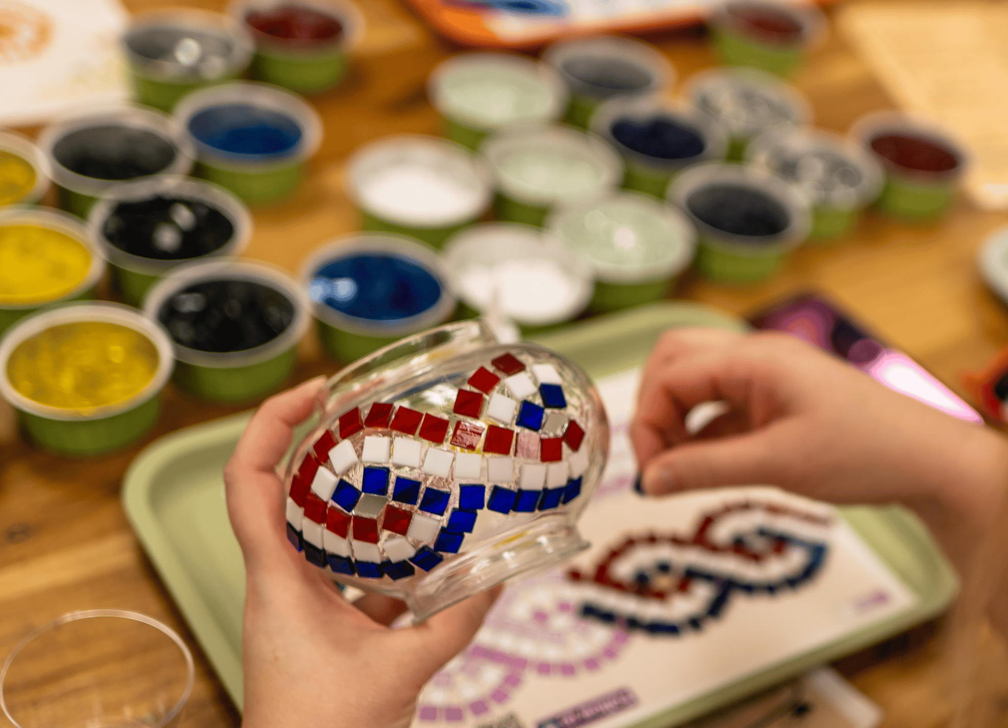Turkish Mosaic Lamp Team Building Workshop image #3