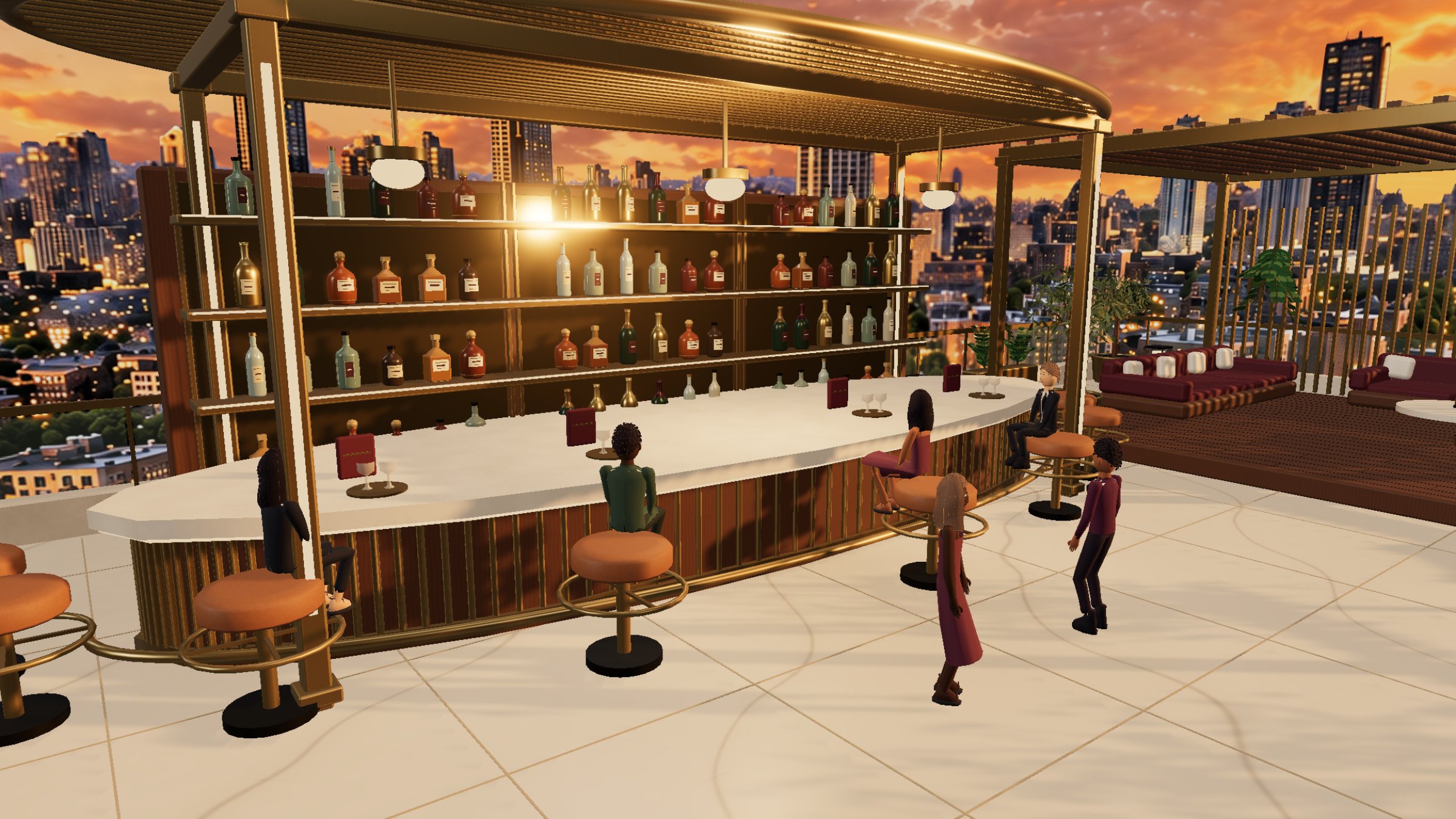 Royal Rooftop Private Virtual Team Social photo 8