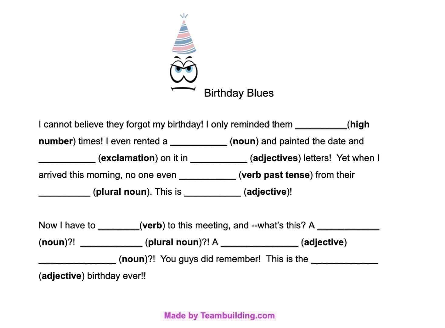 madlibs template 1