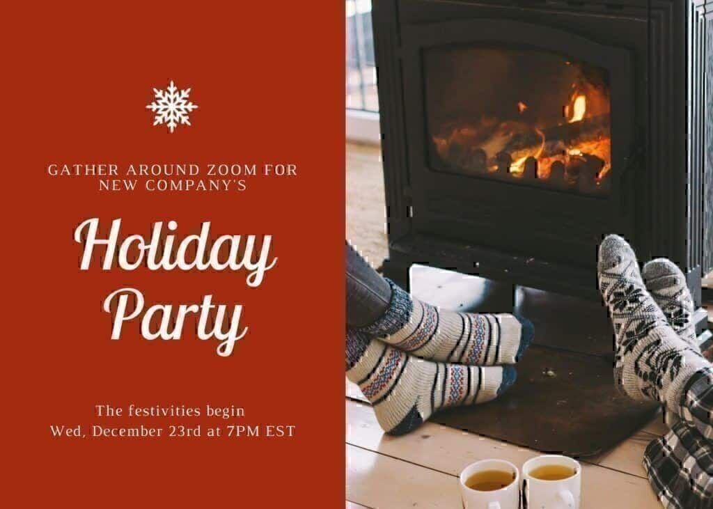 cozy invitation sample