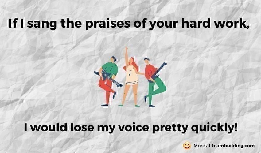 Employee appreciation quote for hard work