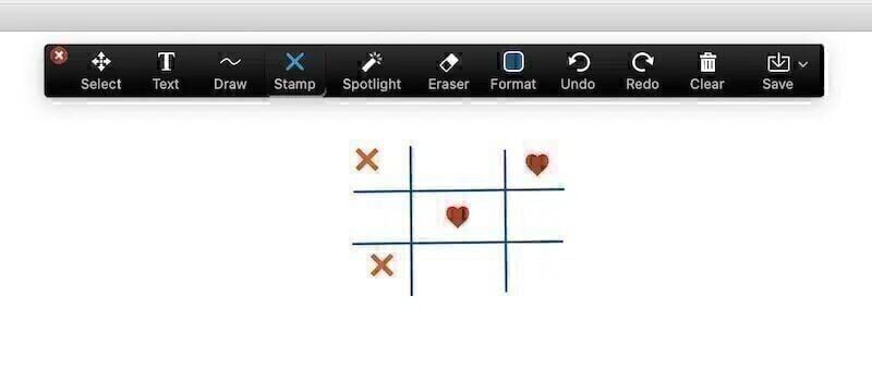 Heart Tac Toe