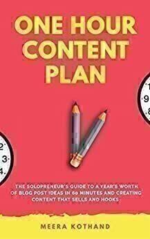 One hour content plan