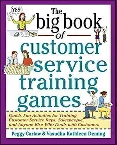 the big book of customer service training games book cover