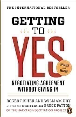 Getting to yes book cover