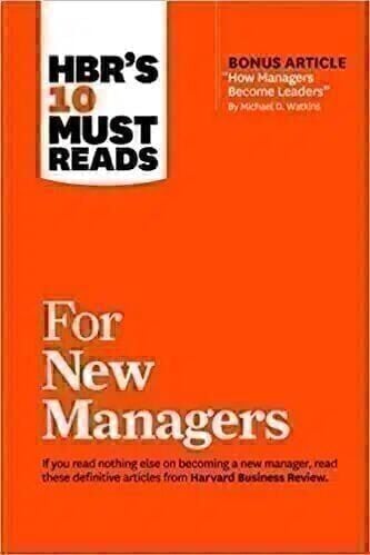 HBRs must read for new managers book cover
