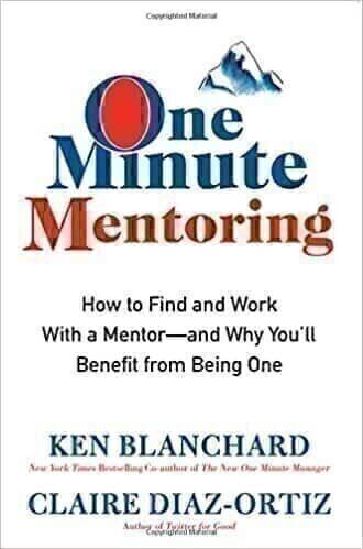 One minute mentoring book cover