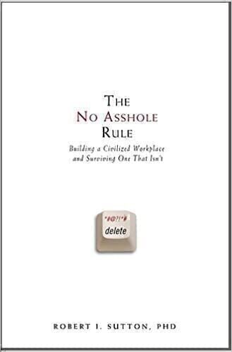 The no asshole rule book cover