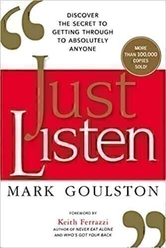 Just listen book cover