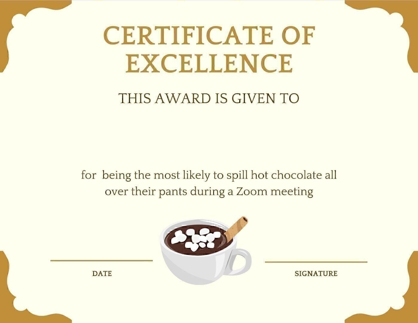 Online Award Certificate 3