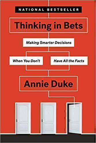 Thinking in bets book cover