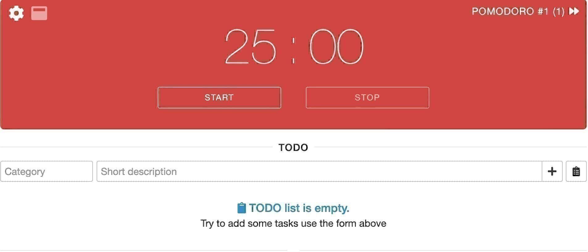 Pomodoro Tracker App