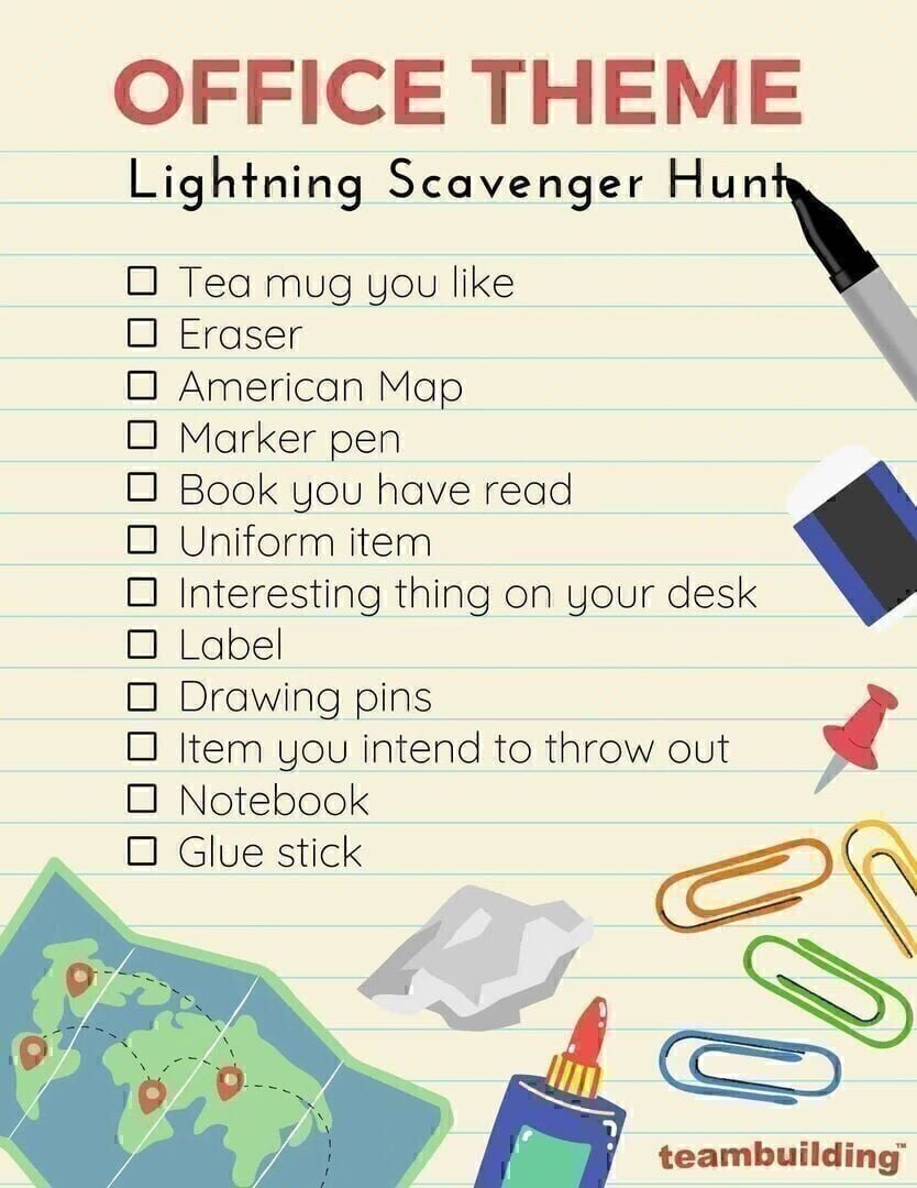 Lightning Scavenger Hunts: Game Templates & Examples