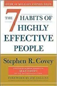 A picture of the book cover for "7 Habits of Highly Effective People"